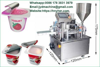 Yogurt Cup Filler And Sealer